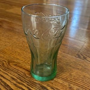 Vintage Coca Cola glass